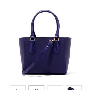 NWT Dagne Dover Midi Tote Dagne Blue